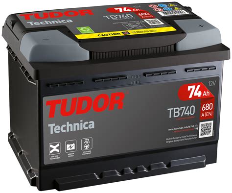 batteria tudor 74 ah prezzo|Batteria Tudor Tb740 Technica 12v 74ah Dx Spunto 680 .